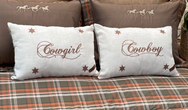 Oklahoma Cowgirl Pillow - Image 2